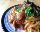 汁なし肉うどん作り方3写真