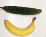 ゴーヤとバナナのスムージー作り方1写真