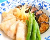 なすと鶏むね肉の冷やし鉢作り方7写真