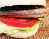 ランチや朝食に＊焼きさばサンドバーガー作り方11写真