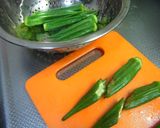 娘に伝えたい＊簡単♪オクラの胡麻和え＊作り方3写真
