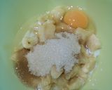 バナナ2本のバナナケーキ作り方2写真
