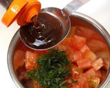 ピーマンの肉詰め お好みトマトソース作り方6写真