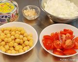 シーチキンとトマトのビーンズ夏カレー作り方1写真