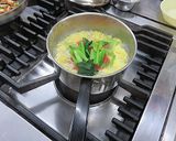 トマトとたまごのスープ【学校給食】作り方6写真