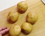 【ディル・サワーマヨ明太ポテト】作り方1写真