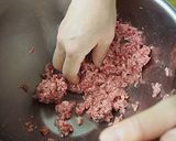 菊花蒸し(肉団子コーン蒸し)【学校給食】作り方1写真
