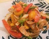 夏野菜のカラフル中華炒め作り方6写真