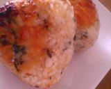 うまぁ♥大葉にんにく醤油でピリ焼きにぎり作り方5写真