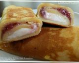 忙しい朝に！ブリトー風ハムチーズパン♪作り方8写真