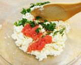 お豆腐とカッテージチーズで☆明太子水餃子作り方2写真