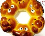 アンパンマン&バイキンマンちぎりパン２作り方2写真