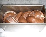 *～角食の折り込みパン*ココア１斤～*作り方3写真