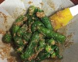 甘長とうがらしのごまみそ和え作り方6写真