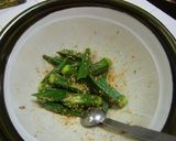 娘に伝えたい＊簡単♪オクラの胡麻和え＊作り方4写真