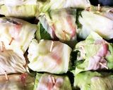 簡単!豚肉・大葉をキャベツでロール*作り方3写真