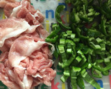 簡単！豚肉とピーマンの麺つゆさっぱり炒め作り方1写真