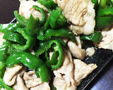 簡単！豚肉とピーマンの麺つゆさっぱり炒め作り方5写真