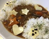 七夕に☆夏野菜の天の川カレー作り方6写真