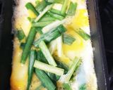 冷凍ニラの卵焼き作り方2写真