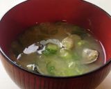 あさりのお味噌汁作り方4写真