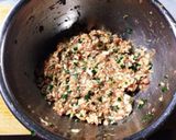 大葉がアクセント！海老入り餃子♪作り方3写真