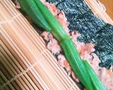 七夕に*少し豪華*逆さ海苔巻き作り方1写真