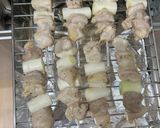 魚焼きグリルで焼き鳥（塩）作り方3写真