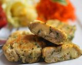 カレー風味☆チーズ入りチキンバーグ作り方6写真