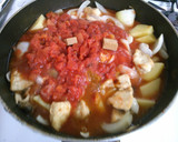 簡単！鶏肉と　野菜の　トマトカレー煮込み作り方8写真