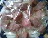 豚肉と玉ねぎのレンジ蒸し！ピリ辛ニラダレ作り方5写真