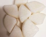 お酢でサッパリ! 鶏肉と大根の醤油煮作り方1写真