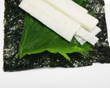 旦那に好評!サクサク長芋としその磯辺揚げ作り方1写真