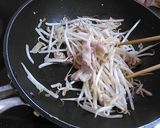 柚子胡椒で豚もやし炒め作り方3写真
