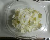 簡単*キャベツの梅おかか和え作り方1写真
