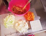 牛乳入り味噌汁♡作り方1写真