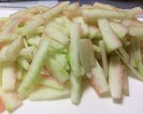 スイカの皮でも佃煮！作り方1写真
