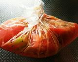 焼きトマトとアボカドでタコのカルパッチョ作り方1写真