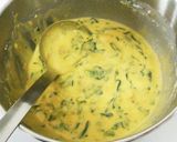 かぼちゃとほうれん草のおやつパンケーキ作り方4写真