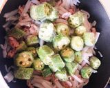 こんにゃくとひき肉のキムチ炒め作り方4写真