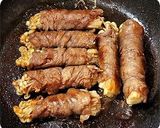 弁当おかず＠えのきの牛肉巻き～すき焼き味作り方5写真