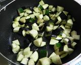簡単10分★なすとズッキーニのツナカレー作り方2写真