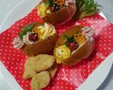 バターロールサンド作り方1写真