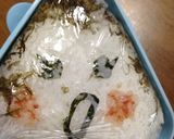 簡単崩れにくく可愛いお弁当デコおにぎり♪作り方5写真