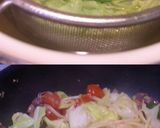 ホタルイカと春キャベツのパスタ作り方3写真
