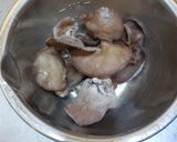 簡単、生きくらげとしめじの酢漬け作り方1写真