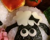 10分で完成！ひつじのショーン♡キャラ弁作り方1写真