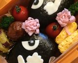 10分で完成！マリオ★キラー★キャラ弁作り方1写真