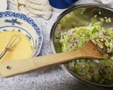 ヘルシー♪イカポテトのお好み焼き♡作り方7写真