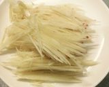 豚肩ロース肉の千切り生姜焼き作り方1写真